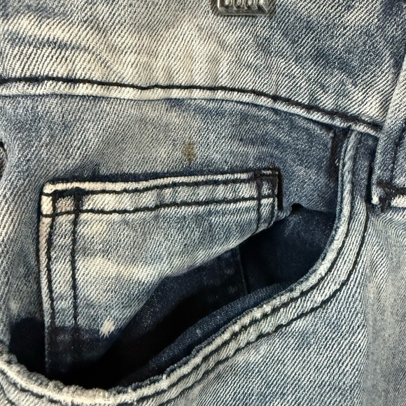 Mad Blue Distressed Denim Men’s Shorts Size 36 100% Cotton - Picture 2 of 12